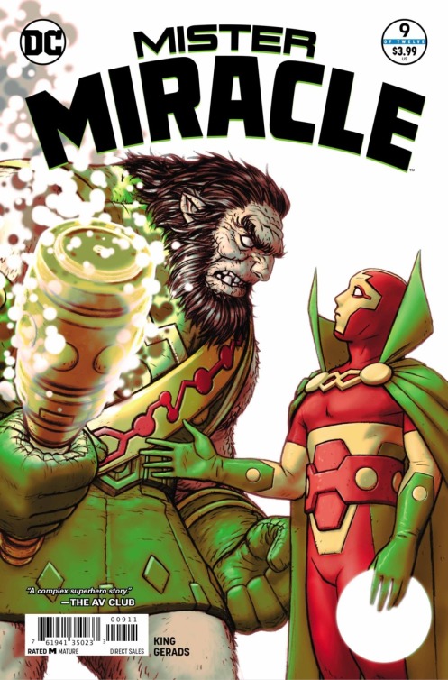 Mister Miracle #9 (Art: Nick Derington)